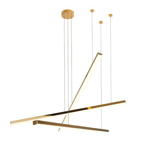 Suspension Trio III dorée à variateur, vue 2