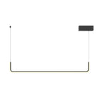 Suspension Urus 90 cm noire