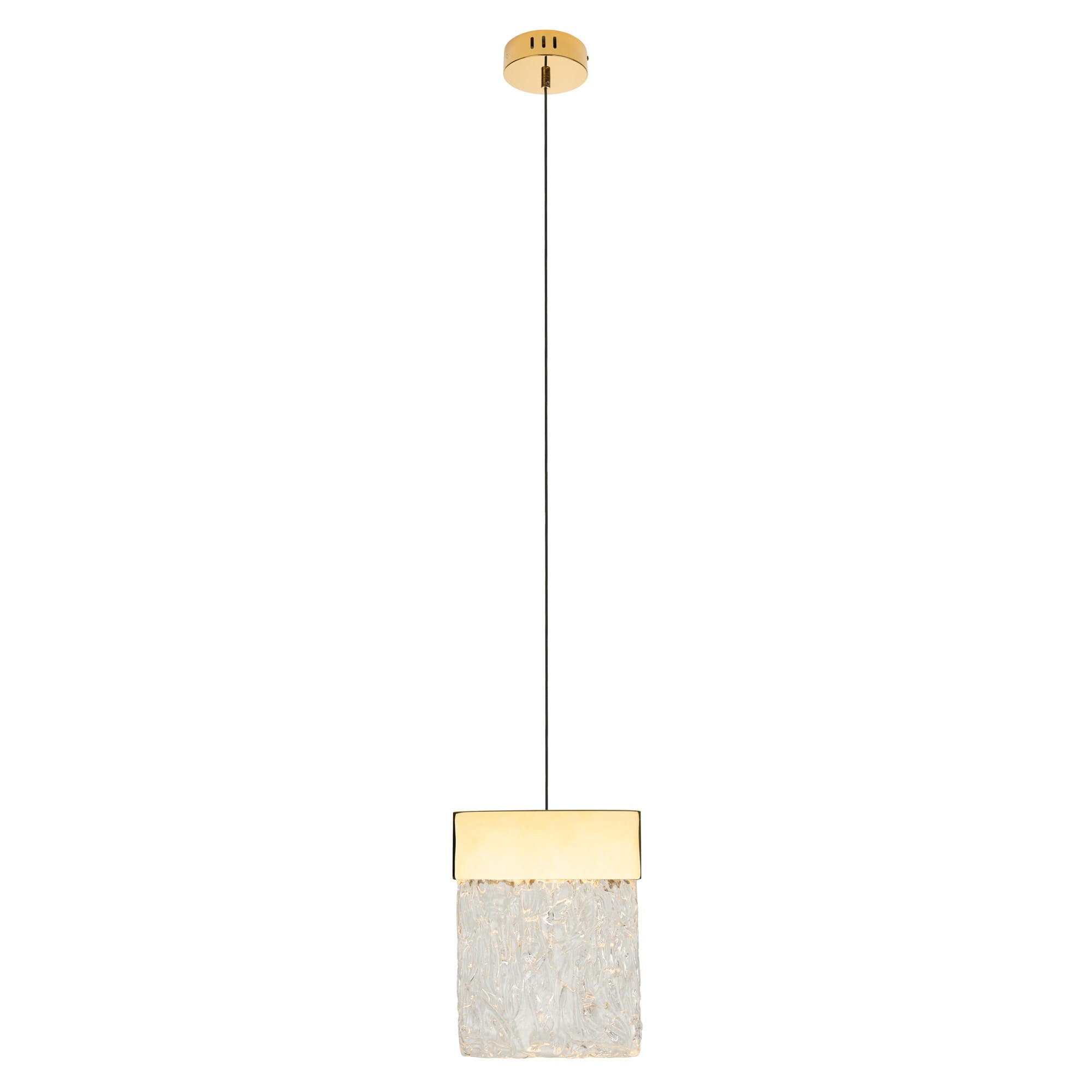 Suspension Vetro dorée à variateur