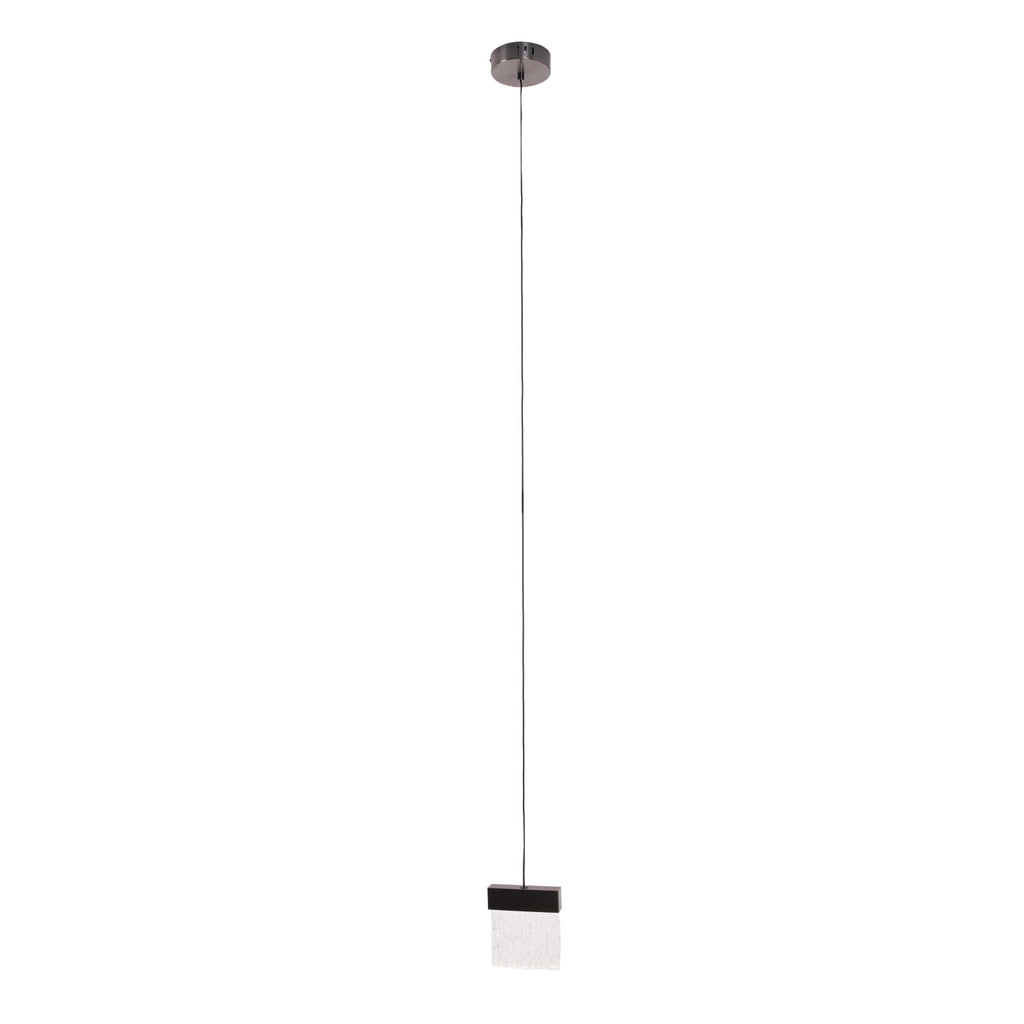 Suspension Vetro noire brossée à variateur, vue 4