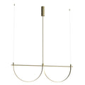 Suspension Victoria 129 cm dorée