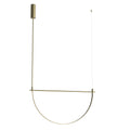 Suspension Victoria 97 cm dorée