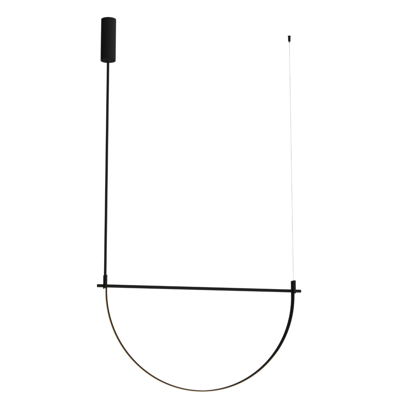 Suspension Victoria 97 cm noire