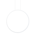 Suspension Visual anneau vertical 60 cm blanc