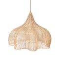 Abat-jour de suspension Whipped en rotin naturel 110 cm