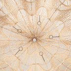 Abat-jour de suspension Whipped en rotin naturel 150 cm, vue 7
