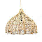 Abat-jour de suspension Whipped en rotin naturel 60 cm, vue 6