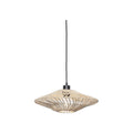 Suspension Zanzibar rotin blanc 40 cm E27