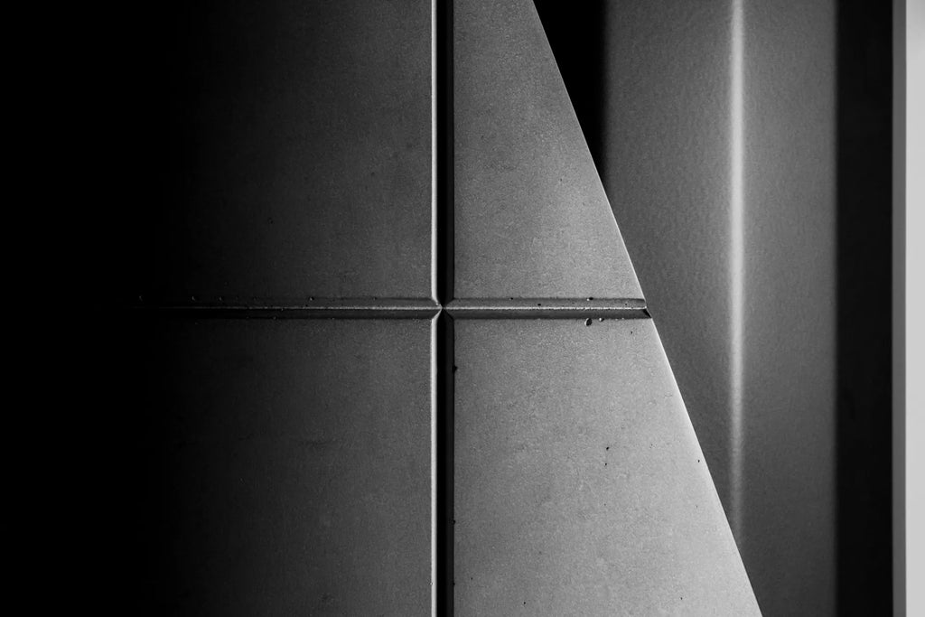 Table à manger en béton Sharp carrée vue 3
