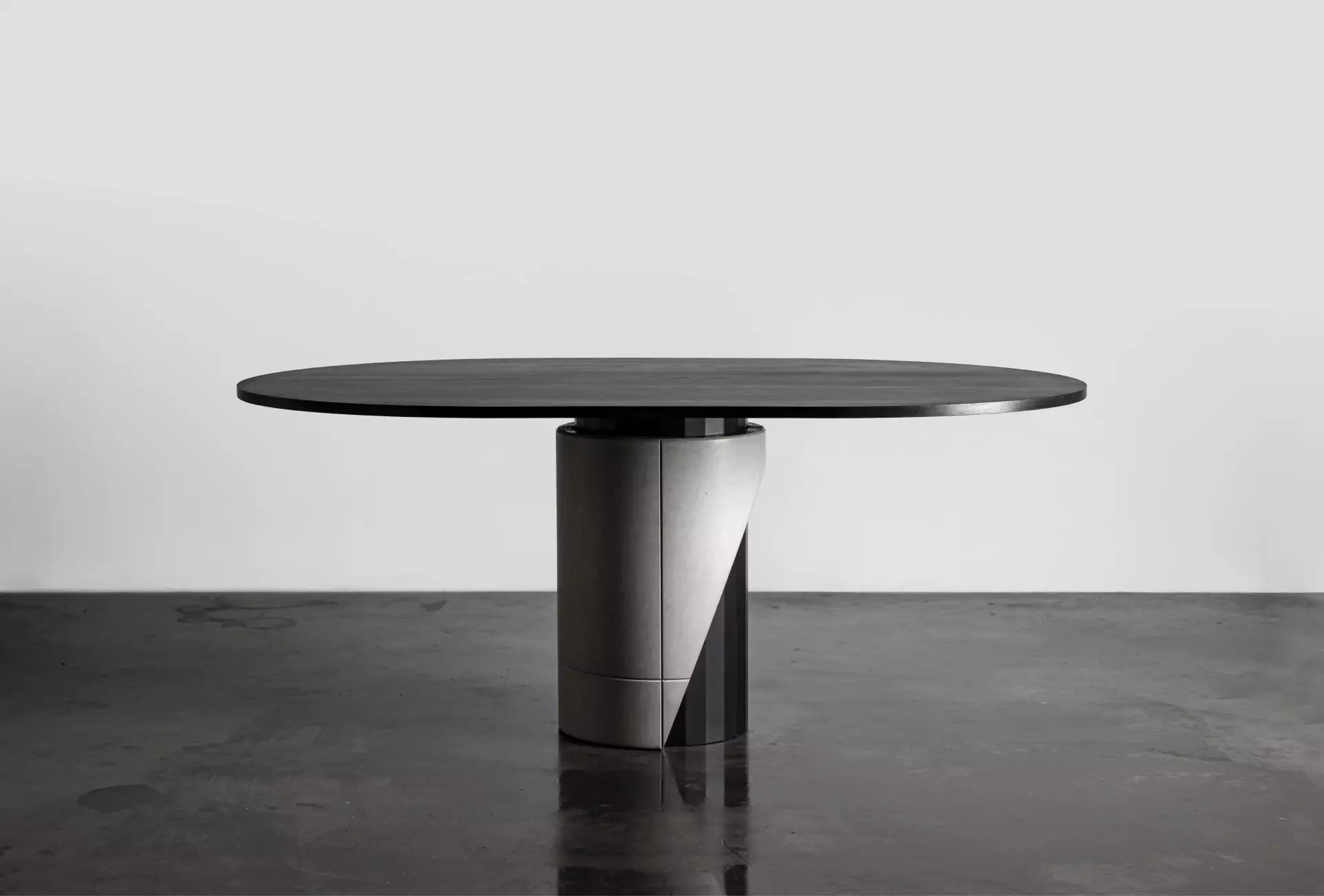 Table à manger en béton Sharp oblongue vue 5