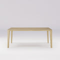Table à manger Raia 180 cm en chêne naturel vue de face