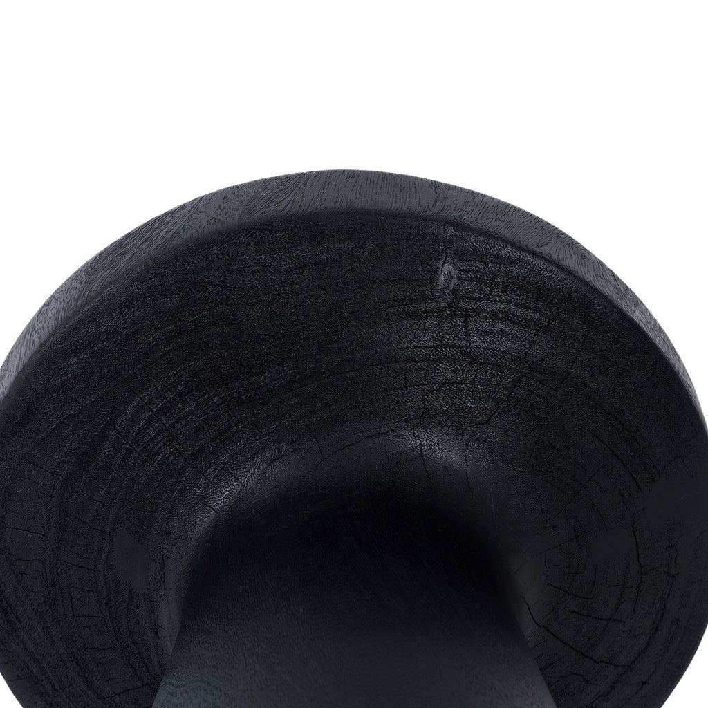 Table d'appoint Fiji en bois de suar noir, vue 6