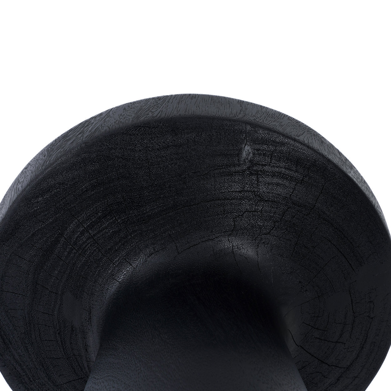 Table d'appoint Fiji en bois de suar noir, vue 6