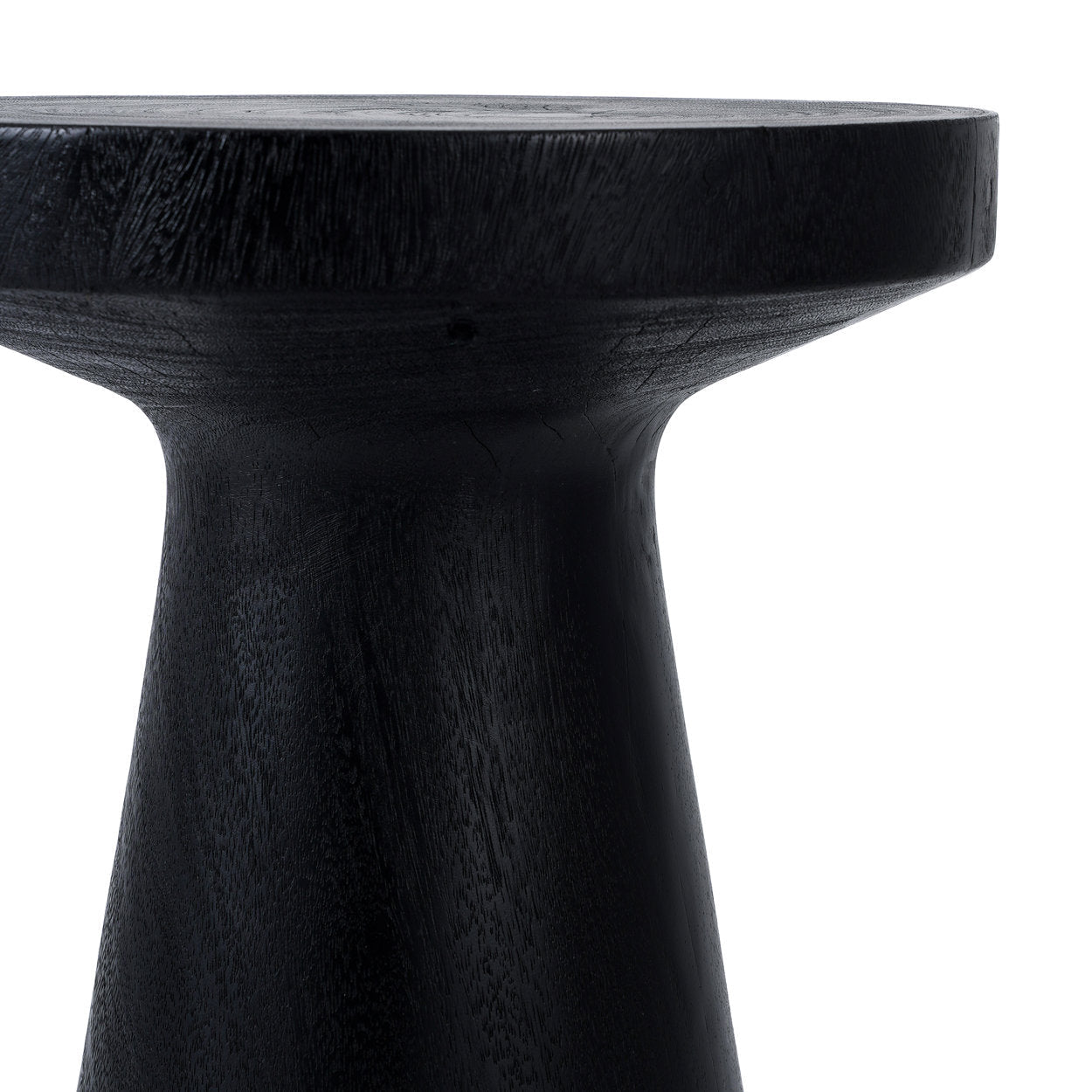 Table d'appoint Fiji en bois de suar noir, vue 7