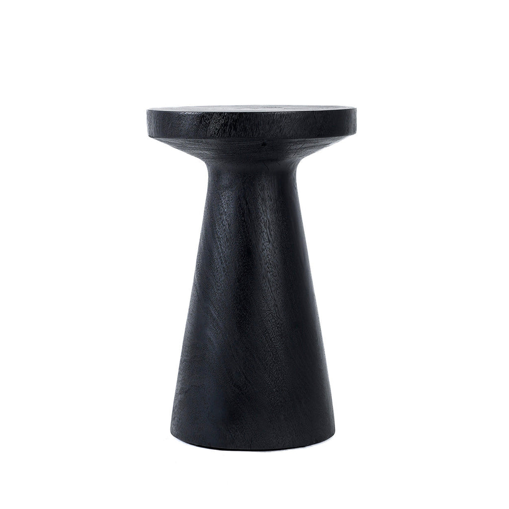 Table d'appoint Fiji en bois de suar noir