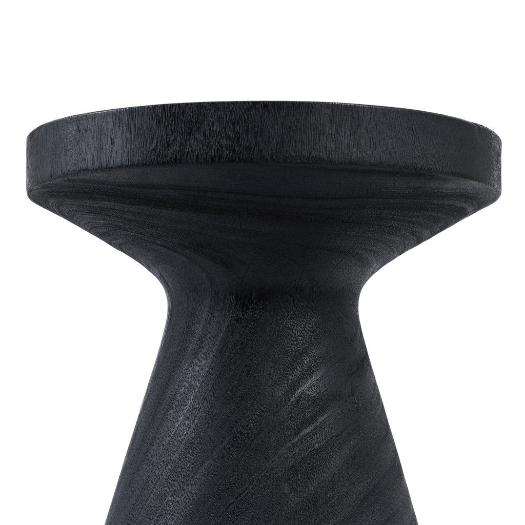 Table d'appoint Gravity en bois de suar noir, vue 7