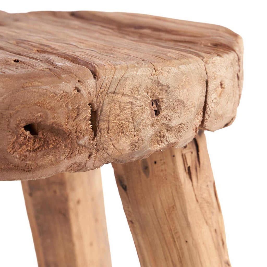 Table d'appoint Marabunta en teck, vue 5