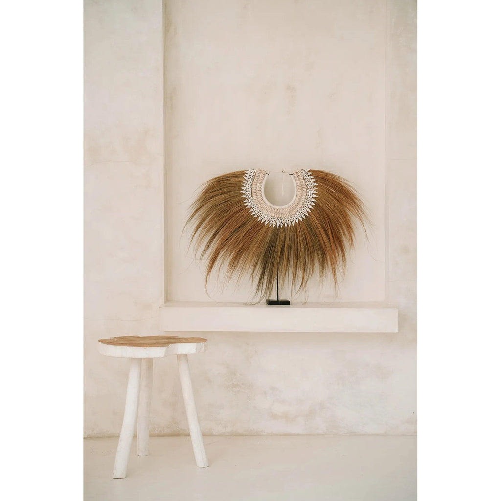 Table d'appoint Organic en teck massif, vue 6