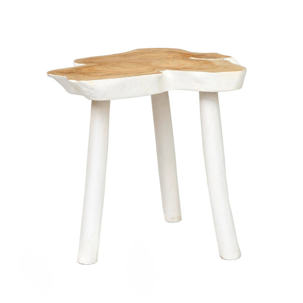 Table d'appoint Organic en teck massif, vue 7