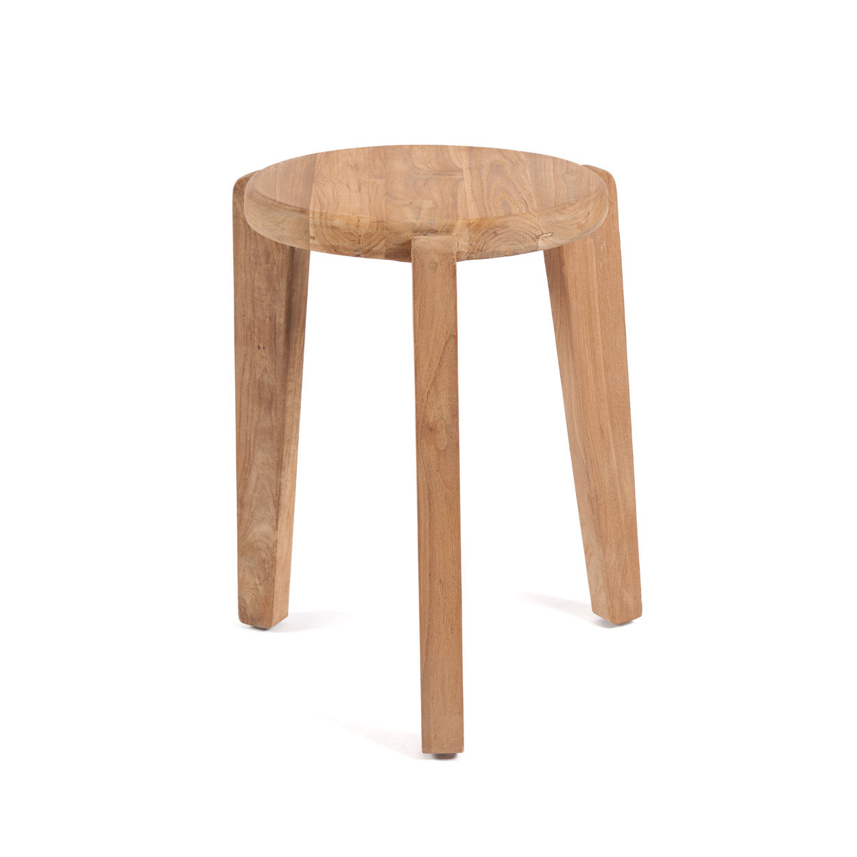 Table d'appoint Seseh en teck recyclé, vue 5