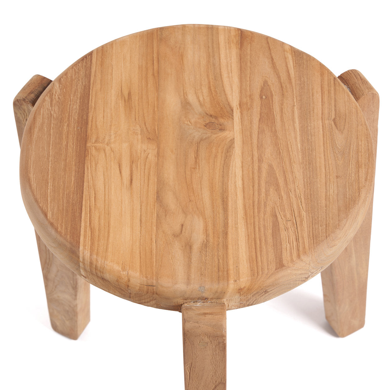 Table d'appoint Seseh en teck recyclé, vue 6