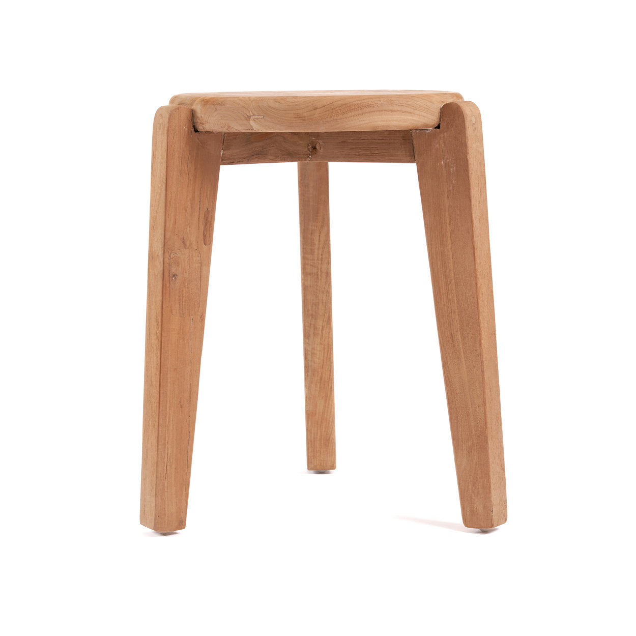 Table d'appoint Seseh en teck recyclé, vue 7