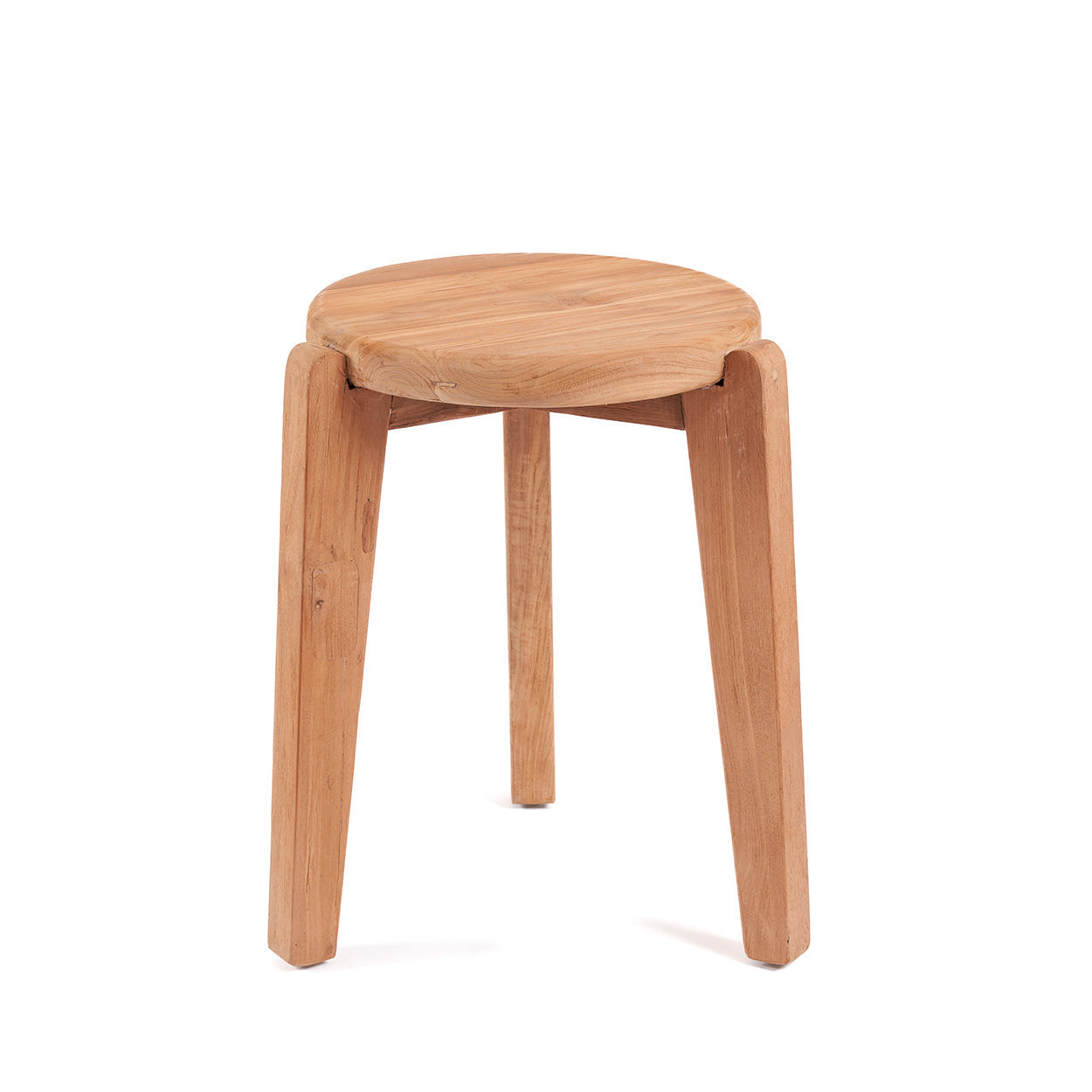 Table d'appoint Seseh en teck recyclé