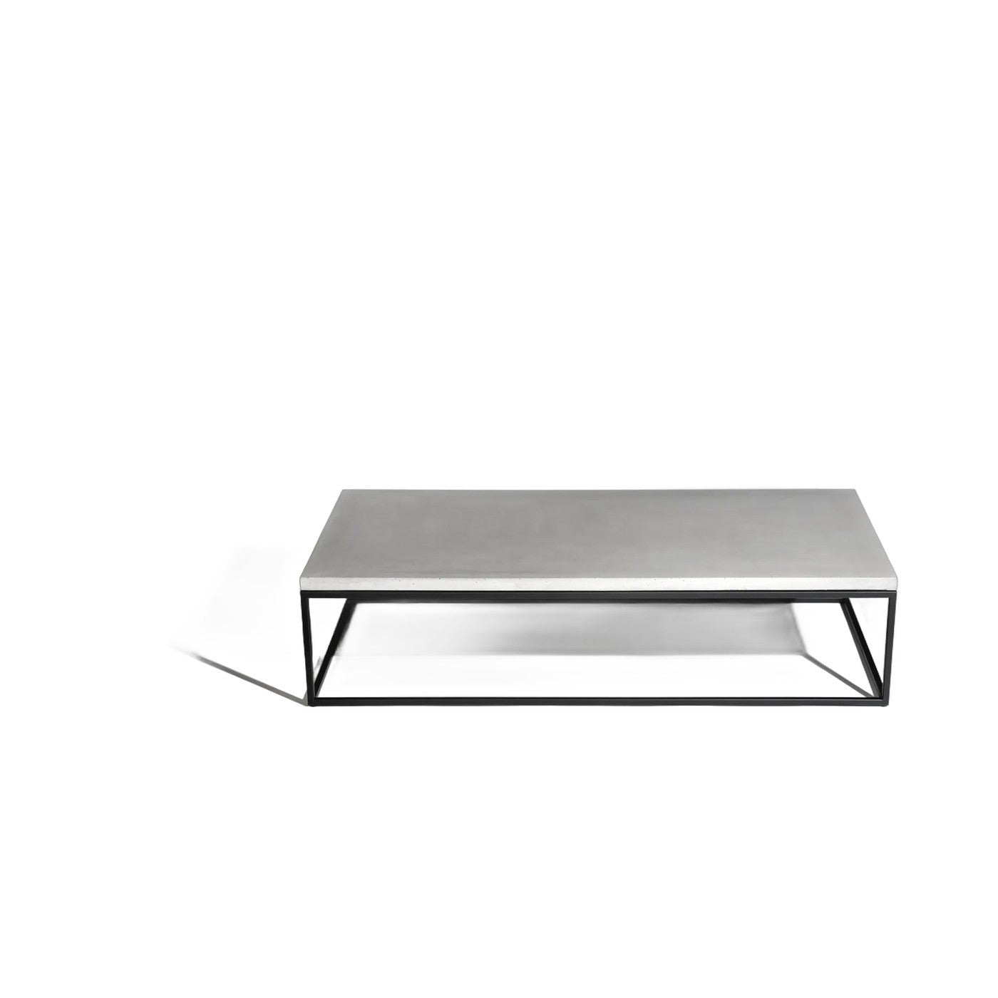Table basse en béton Perspective noir
