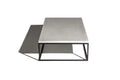Table basse en béton Perspective noir vue 4