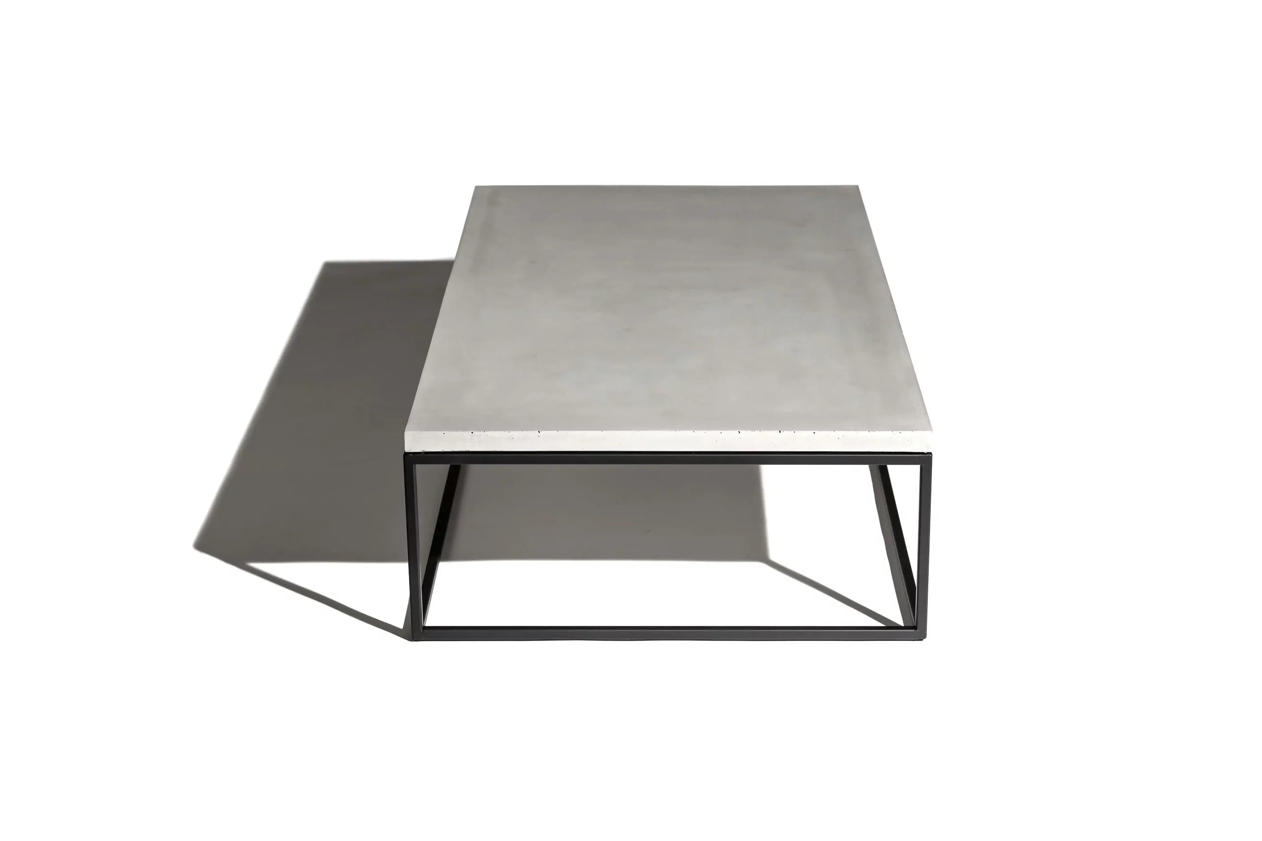 Table basse en béton Perspective noir vue 4