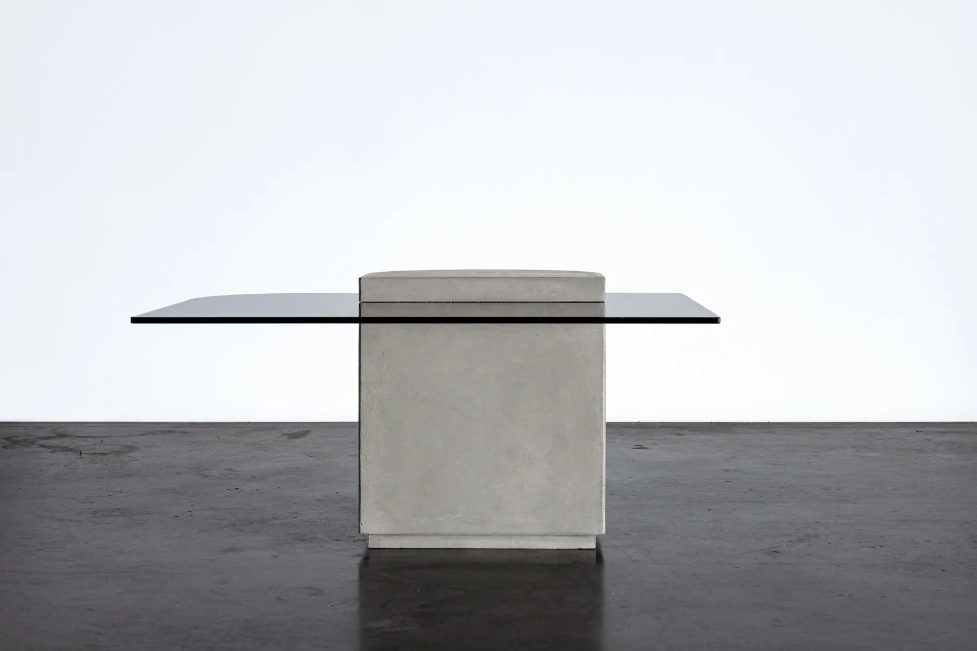 Table basse en béton Strut carrée gris vue 3