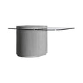 Table basse en béton Strut carrée gris