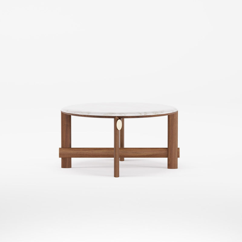 Dimensions Table basse Kaya ronde marbre 83,8 cm