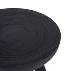 Table basse Losten en bois de suar noir, vue 4