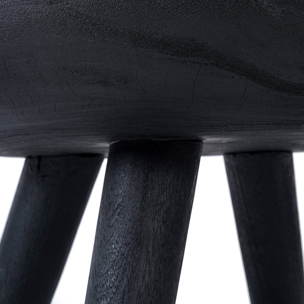Table basse Losten en bois de suar noir, vue 5