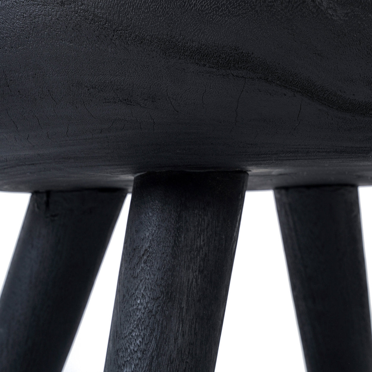 Table basse Losten en bois de suar noir, vue 5