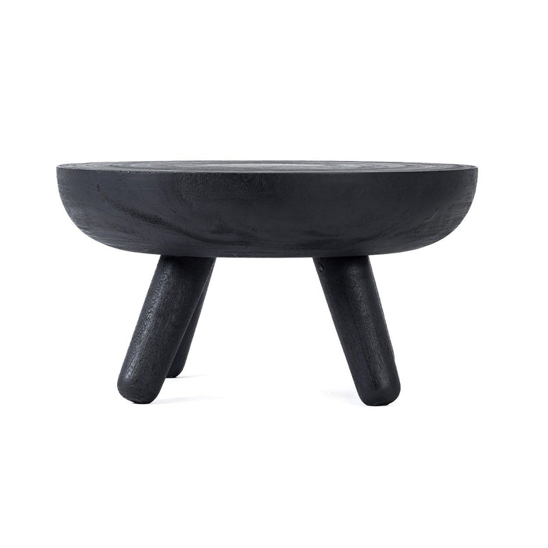 Dimensions Table basse Losten en bois de suar noir