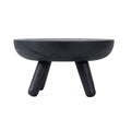 Table basse Losten en bois de suar noir