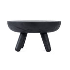 Table basse Losten en bois de suar noir