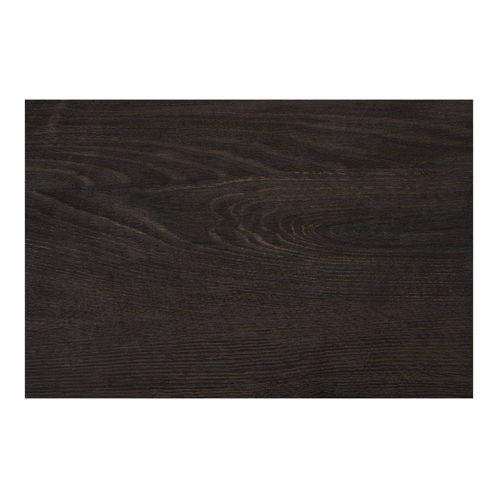 Détail texture veinage chêne brun profond plateau table basse Melo finition mate
