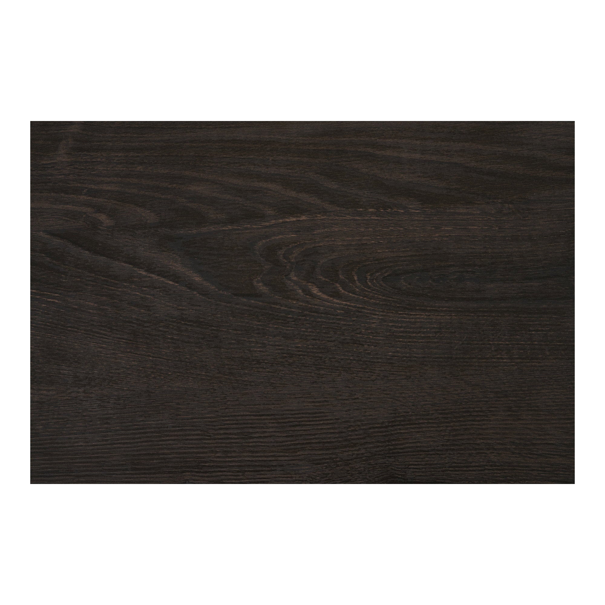 Détail texture veinage chêne brun profond plateau table basse Melo finition mate