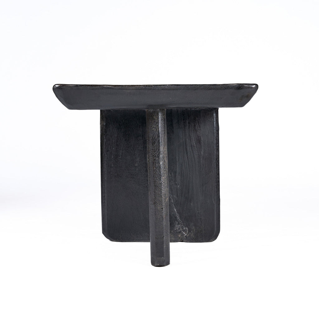Table basse Obsidian en manguier noir, vue 6