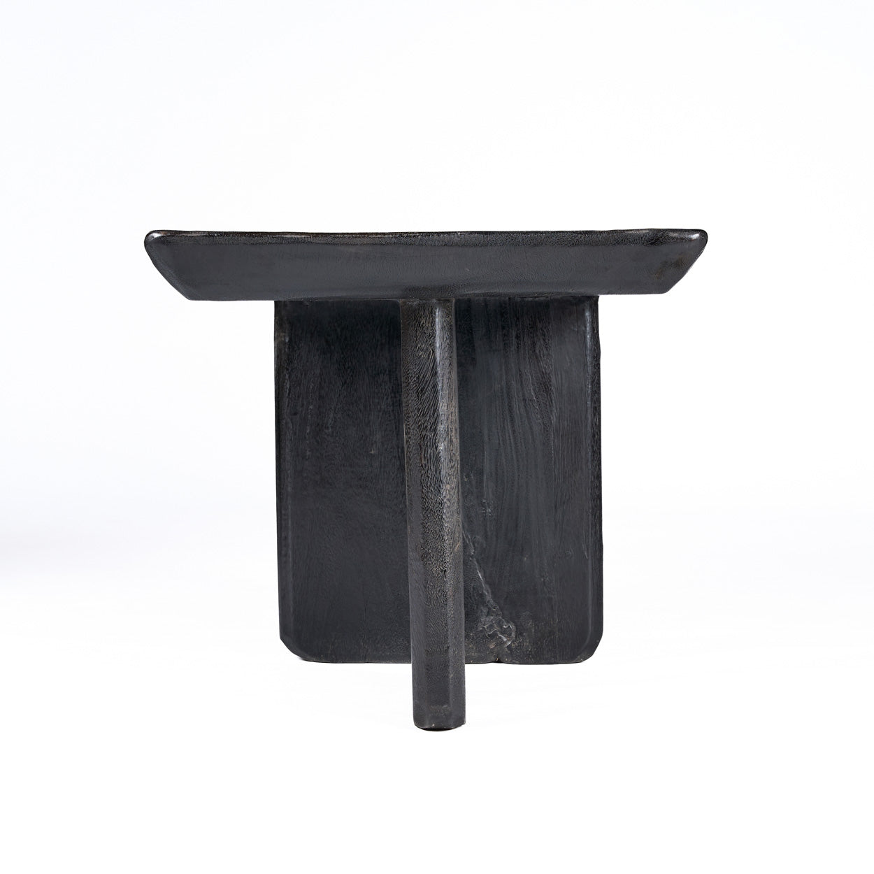 Table basse Obsidian en manguier noir, vue 6
