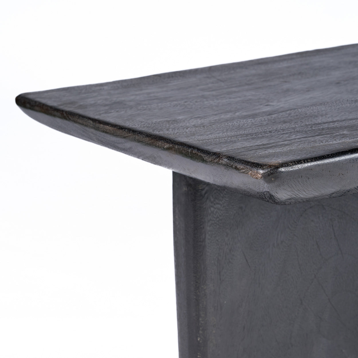 Table basse Obsidian en manguier noir, vue 7