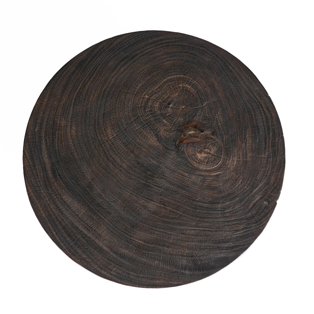 Table basse Octo Chic en manguier teinté noyer, vue 6