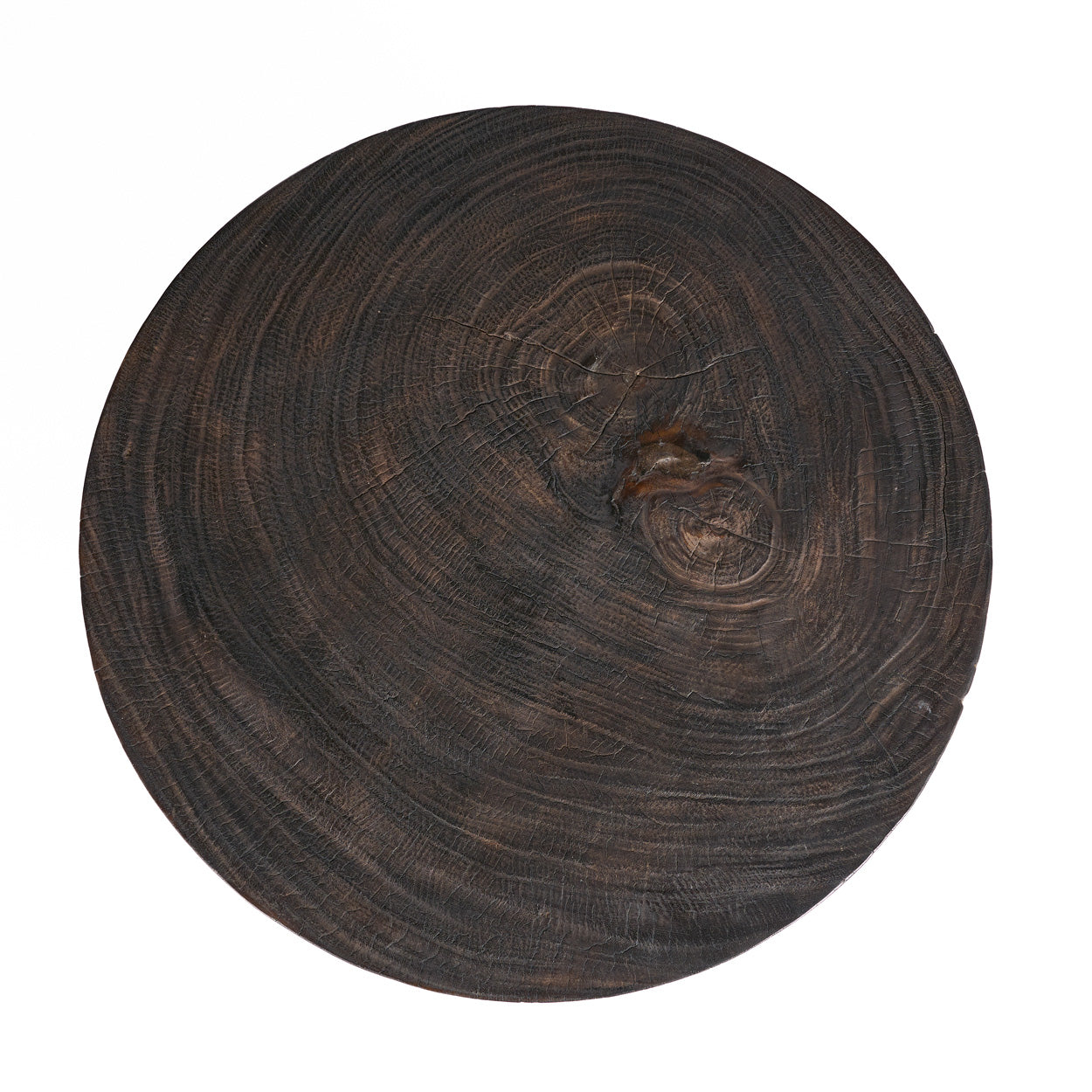 Table basse Octo Chic en manguier teinté noyer, vue 6