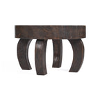Table basse Octo Chic en manguier teinté noyer