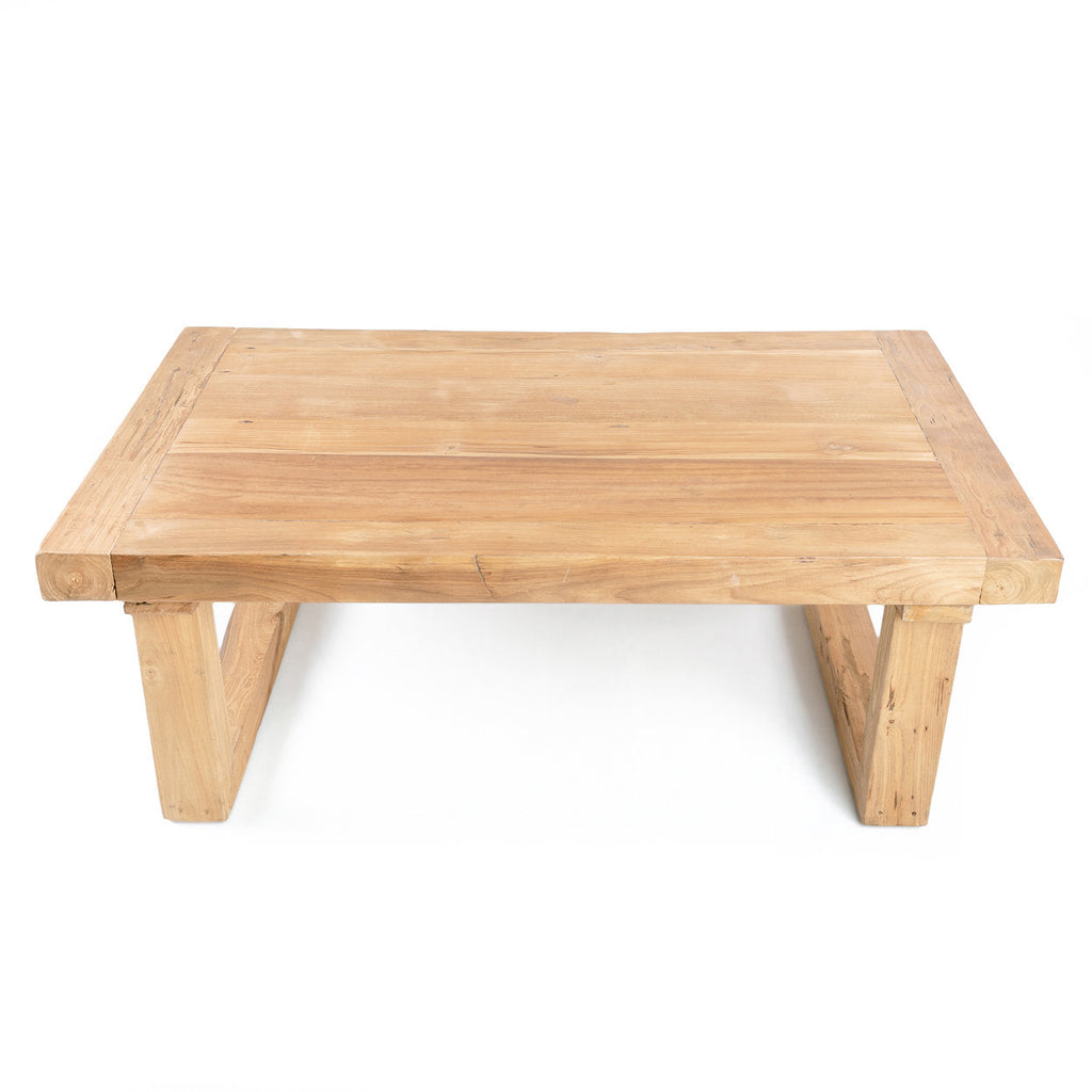 Table basse en teck recyclé, vue 6