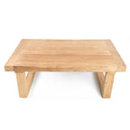 Table basse en teck recyclé, vue 6