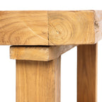 Table basse en teck recyclé, vue 8